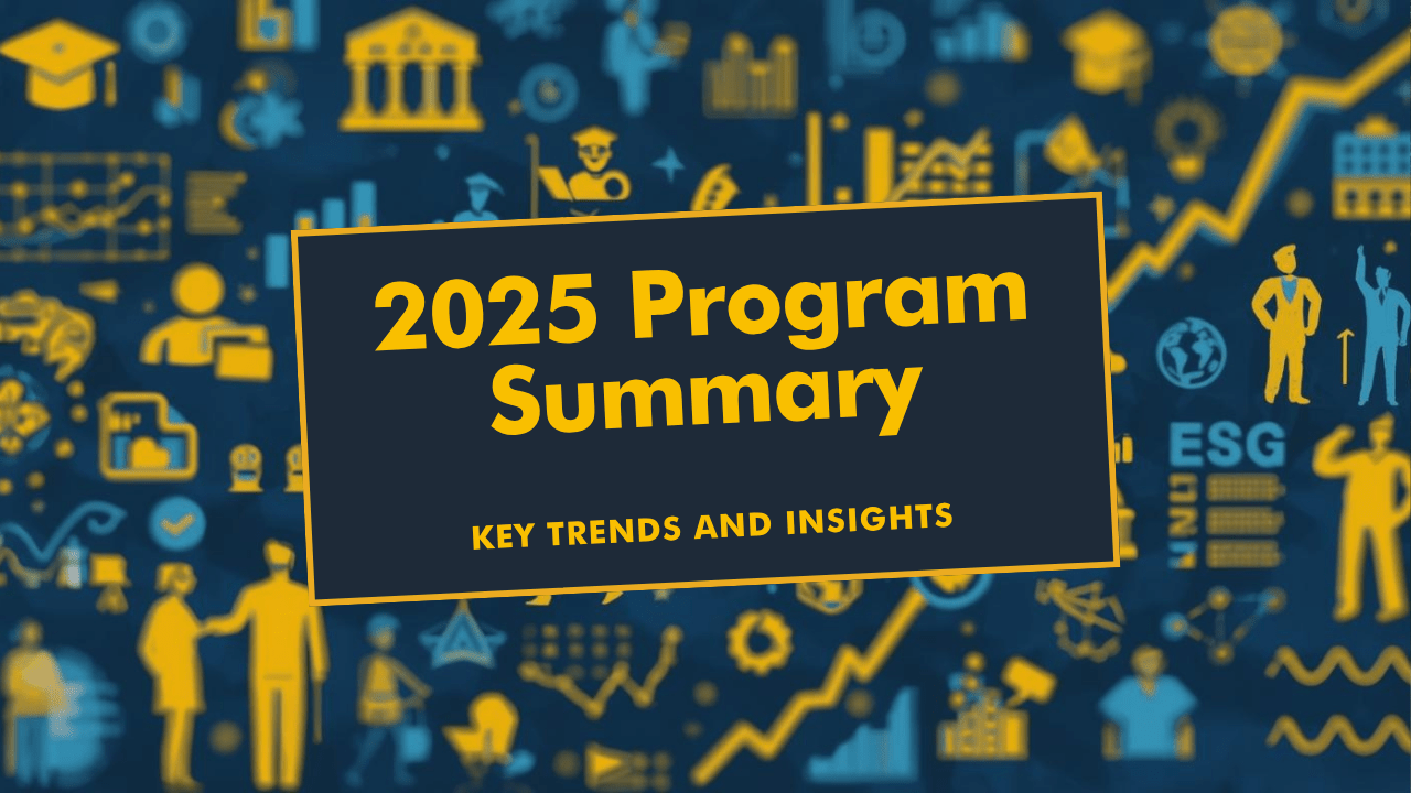 2025 Program Year Summary